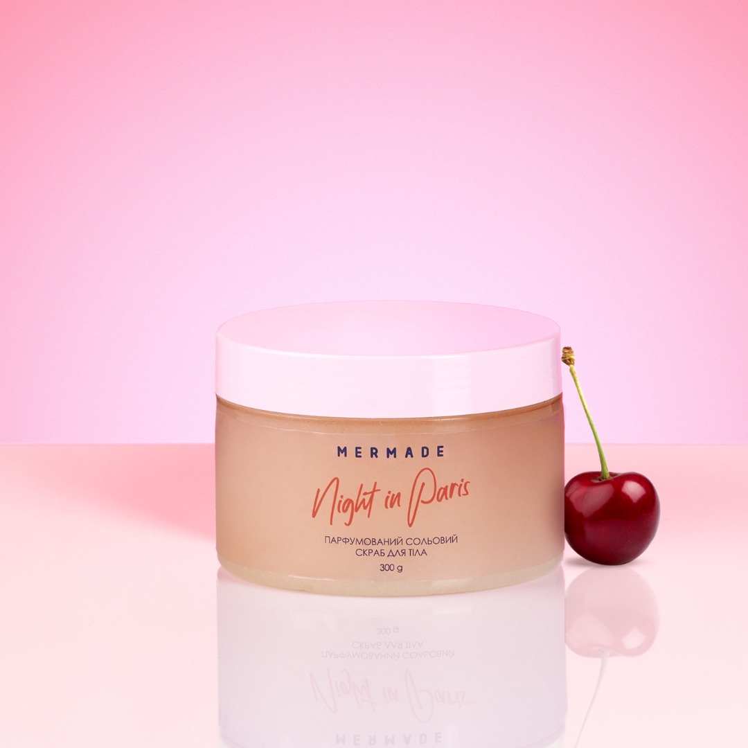 Парфюмированный солевой скраб для тела MERMADE Night in Paris