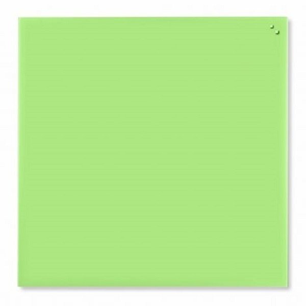 Доска 2х3 стеклянная магнитная светло-зеленая 45x45 (TSZ4545G) фото 1