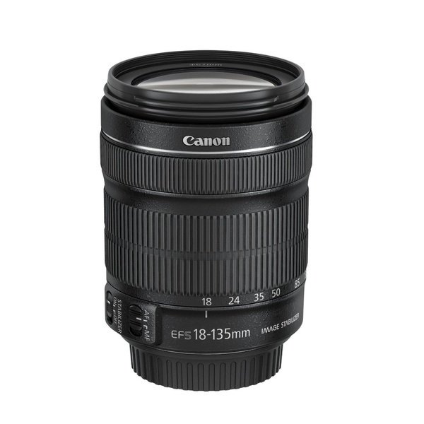 Об'єктив Canon EF-S 18-135 mm f/3.5-5.6 IS STM (6097B005)фото1