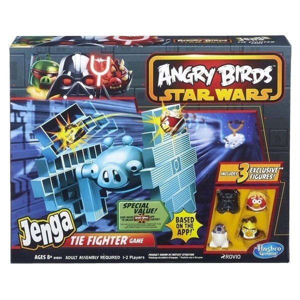 Настольная игра Angry Birds Jenga Истребитель класса Тай (A4804) фото 