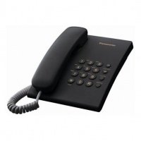 Телефон шнуровой Panasonic KX-TS2350UAB Black