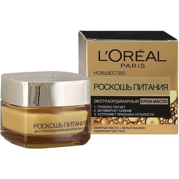 Крем-Масло L'Oreal Paris Роскошь Питания 50мл – купить в Киеве | цена и ...