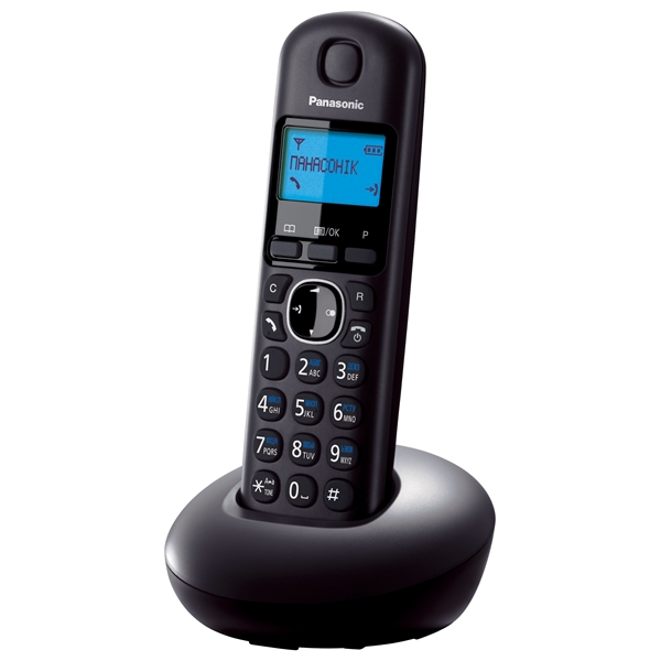 Телефон Dect Panasonic KX-TGB210UAB Black фото 1