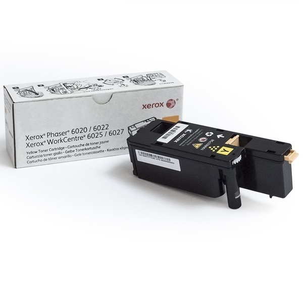 Картридж лазерный Xerox Phaser 6020/6022/WC6025/6027 Yellow (106R02762)