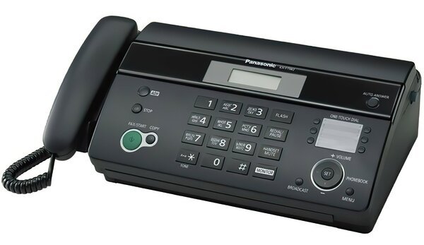 Факс Panasonic KX-FT984UA-B Black (термобумага)