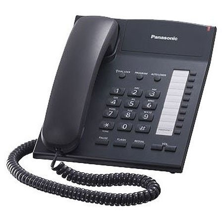 Телефон шнуровой Panasonic KX-TS2382UAB Black фото 1