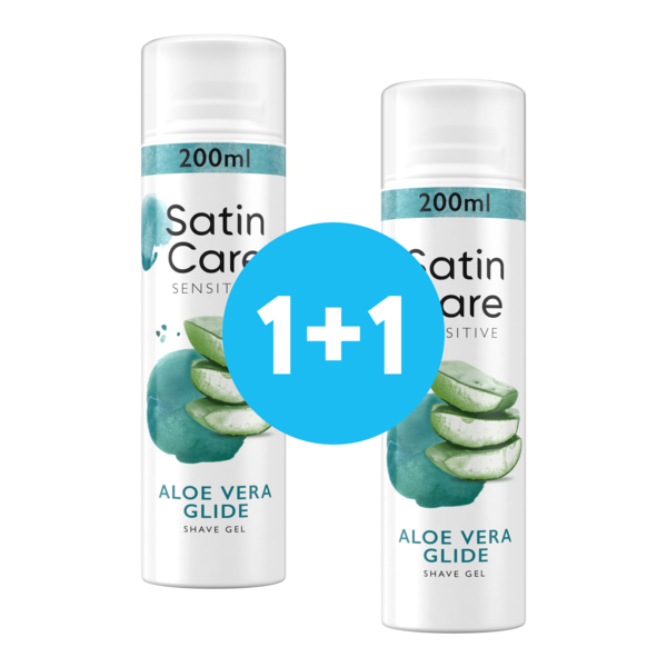 

Гель для бритья для женщин Satin Care Sensitive для чувствительной кожи 200мл