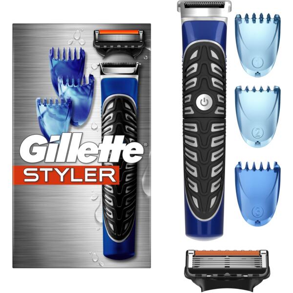 

Бритва-стайлер Gillette Fusion5 ProGlide Styler с 1 сменным картриджем ProGlide Power + 3 насадки для моделирования