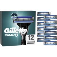 Сменные картриджи Gillette Mach 3 12шт