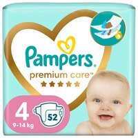 Подгузники Pampers Premium Care Maxi 9-14кг 52шт