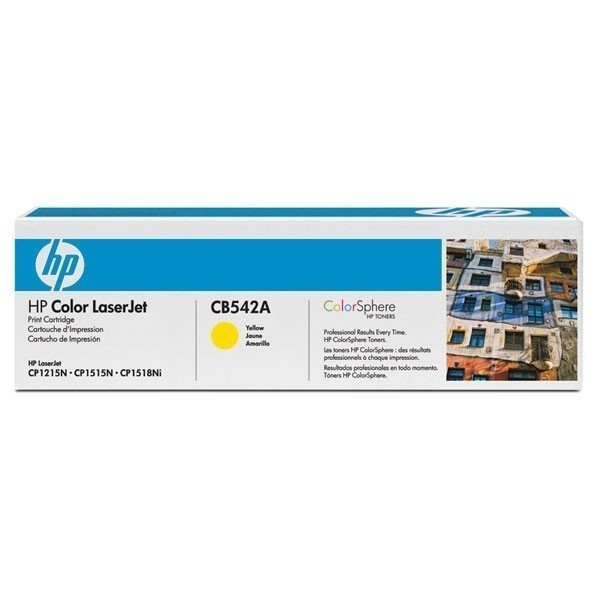 Картридж лазерный HP CLJ CP1215/CP1515 yellow (CB542A) фото 