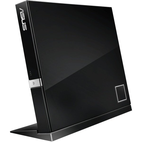 Внешний оптический привод ASUS SBC-06D2X-U Blu-ray Combo Drive USB2.0 EXT Ret Slim Black фото 