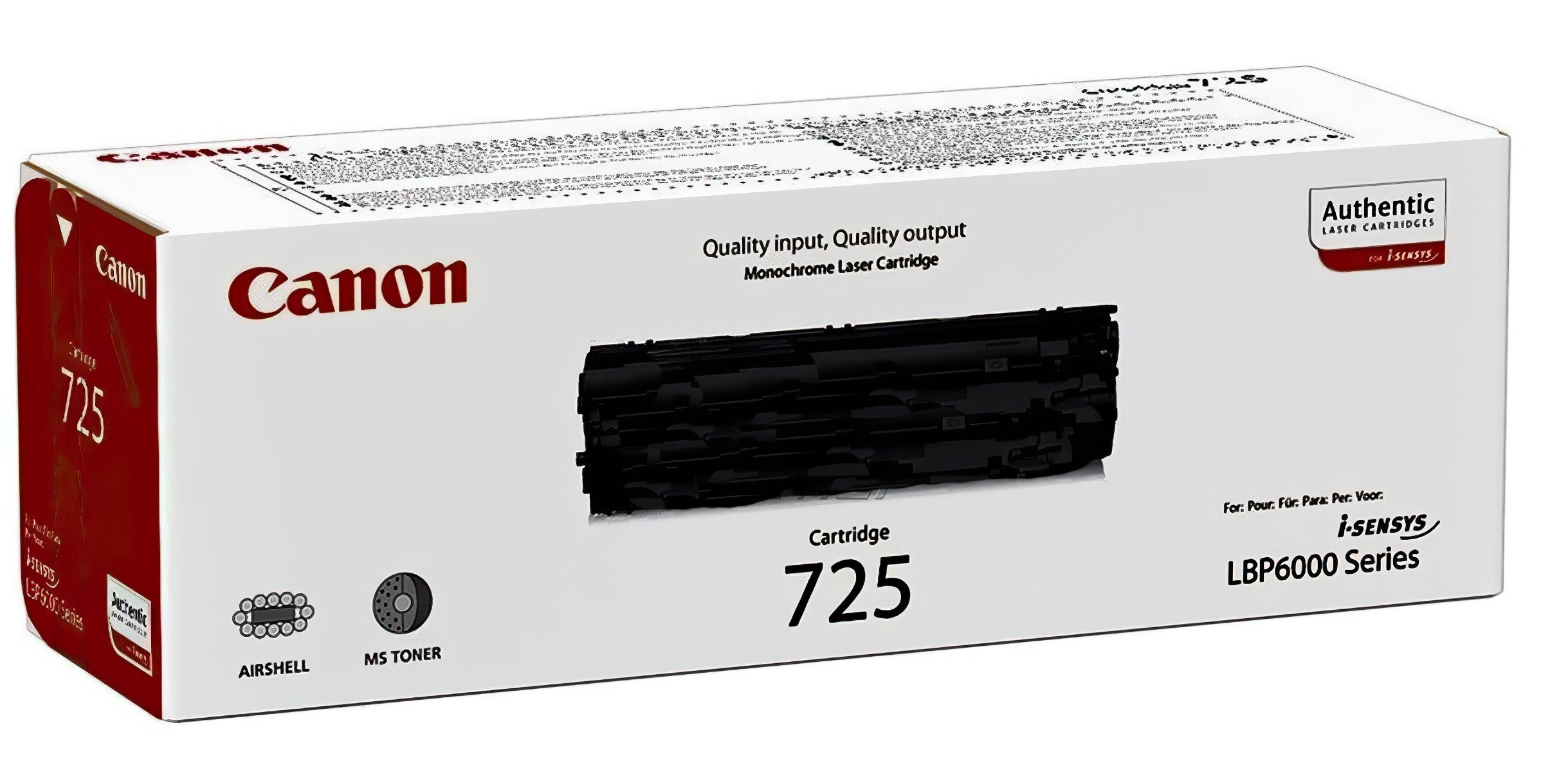  Картридж лазерний Canon 725 LBP-6000 black (3484B002) фото1