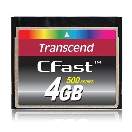 Карта пам'яті TRANSCEND CFast 4GB 500X (TS4GCFX500)фото1