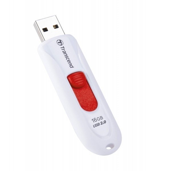 Накопитель USB 2.0 TRANSCEND JetFlash 590 16GB White (TS16GJF590W) фото 1