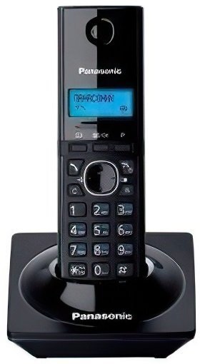 Телефон Dect Panasonic KX-TG1711UAB Black фото 1