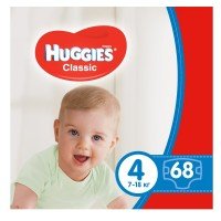 Підгузки Huggies Classic 4 Мegapack 68 шт