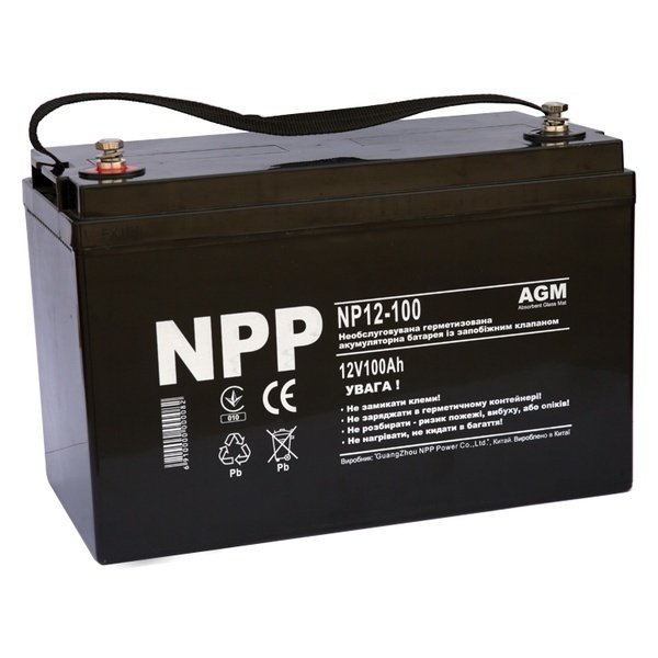 Аккумуляторная батарея NPP NP12-100 (340006) фото 