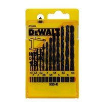 Набір свердел по металу DeWalt HSS-R, 13 шт.