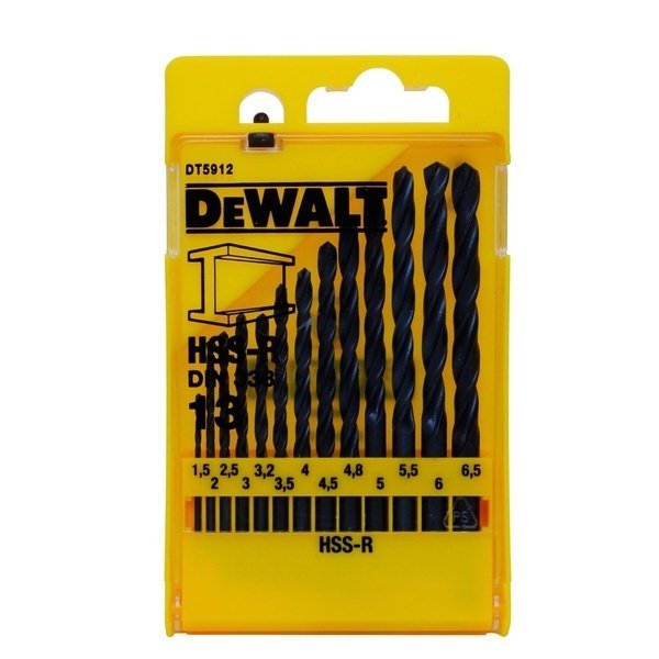 

Набор сверл по металлу DeWalt HSS-R, 13шт.