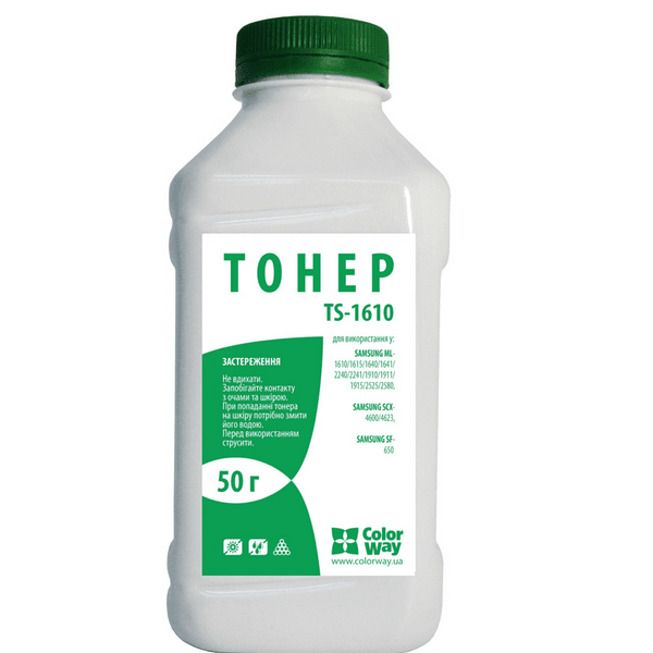 Тонер лазерный Colorway Samsung ML1610/1640, 50 г TS-1610 (TS-1610) фото1