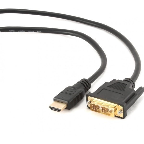 Кабель HDMI-DVI Cablexpert V1.3/19-pin, 1,8 m фото 