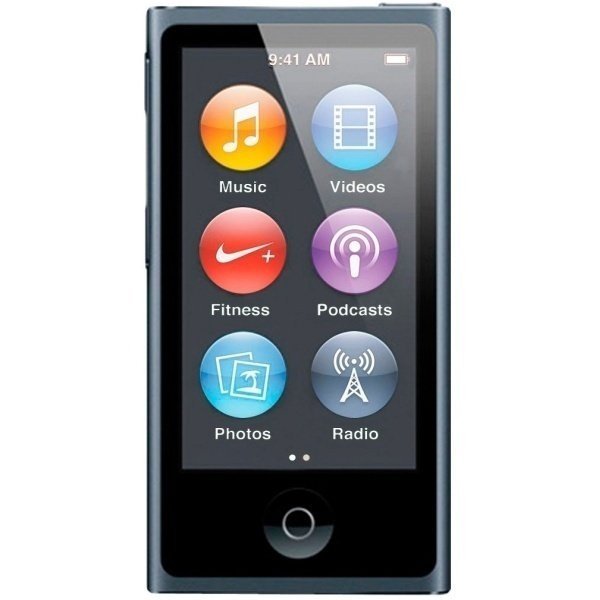  MP3-плеєр APPLE iPod nano 16GB Space Gray (new) - 2015 фото