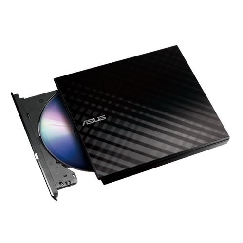 Внешний оптический привод ASUS DVD±R/RW USB 2.0 (90-DQ0435-UA221KZ) Black