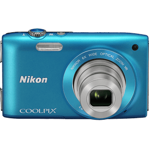  Фотоапарат NIKON Coolpix S3300 Blue (VMA957E1) фото