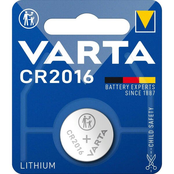 Батарейка VARTA Lithium CR2016 BLI 1 (06016101401)