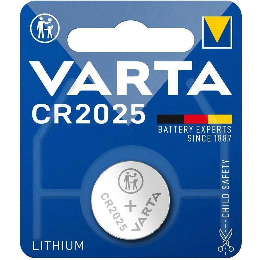 Батарейка VARTA Lithium CR2025 BLI 1 (06025101401)фото1
