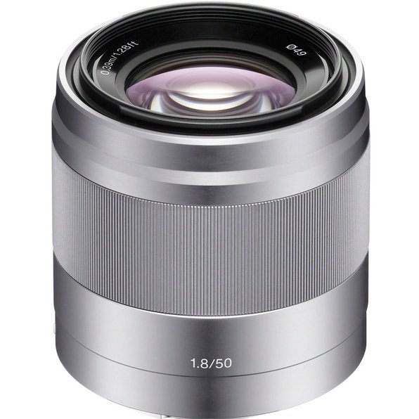  Об'єктив Sony E 50 mm f/1.8 OSS Silver (SEL50F18.AE) фото1