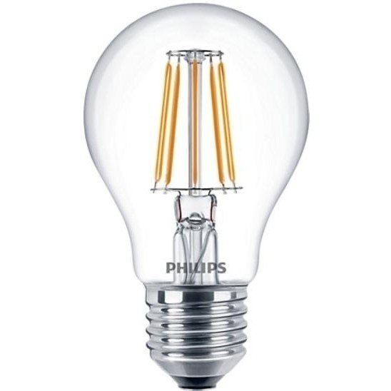 Лампа светодиодная декоративная Philips LED Fila ND E27 7.5-70W 2700K 230V A60 1CT APR (929001180507) фото 