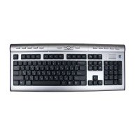 Клавиатура A4Tech KL-7MUU USB (Silver+Black)
