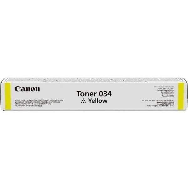 Тонер-картридж лазерный Canon 034 iRC1225 Yellow (9451B001) фото 