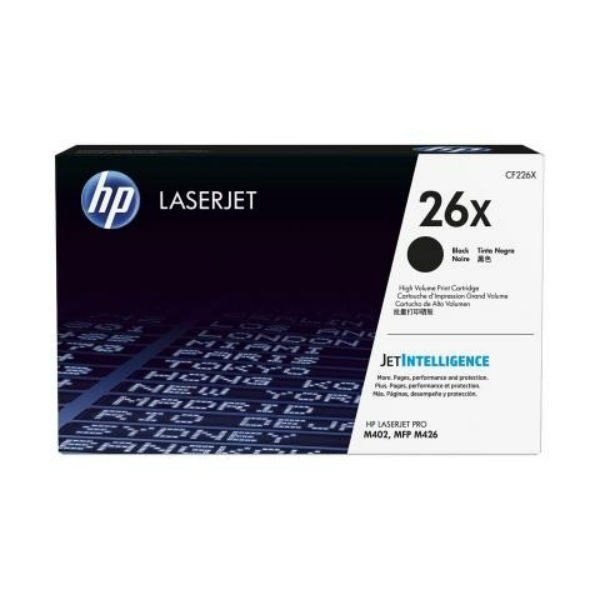 Акція на Картридж лазерный HP 26X LJ Pro M402d/M402dn/M402n/M426dw/ M426fdn/M426fdw Black (CF226X) від MOYO