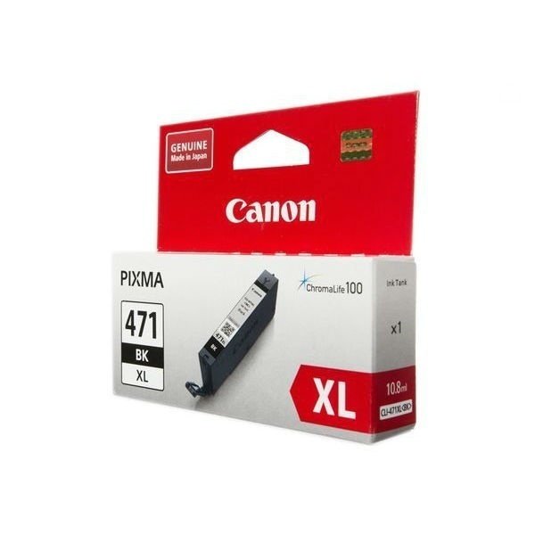 Картридж струйный CANON CLI-471Bk XL PIXMA MG5740/MG6840 Black (0346C001) фото 