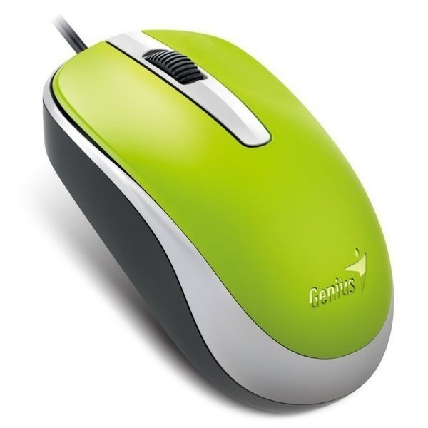 Мышь Genius DX-120 USB Green (31010105105) фото 