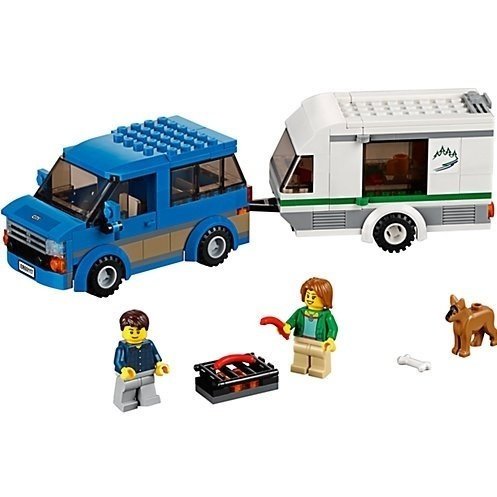 LEGO 60117 City Фургон и дом на колёсах фото 