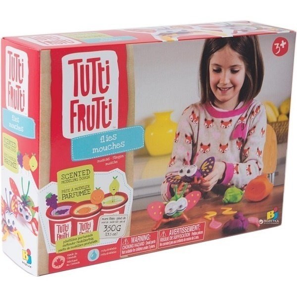 Набор для лепки Tutti-Frutti Полицейские жуки (BJTT14819) фото 