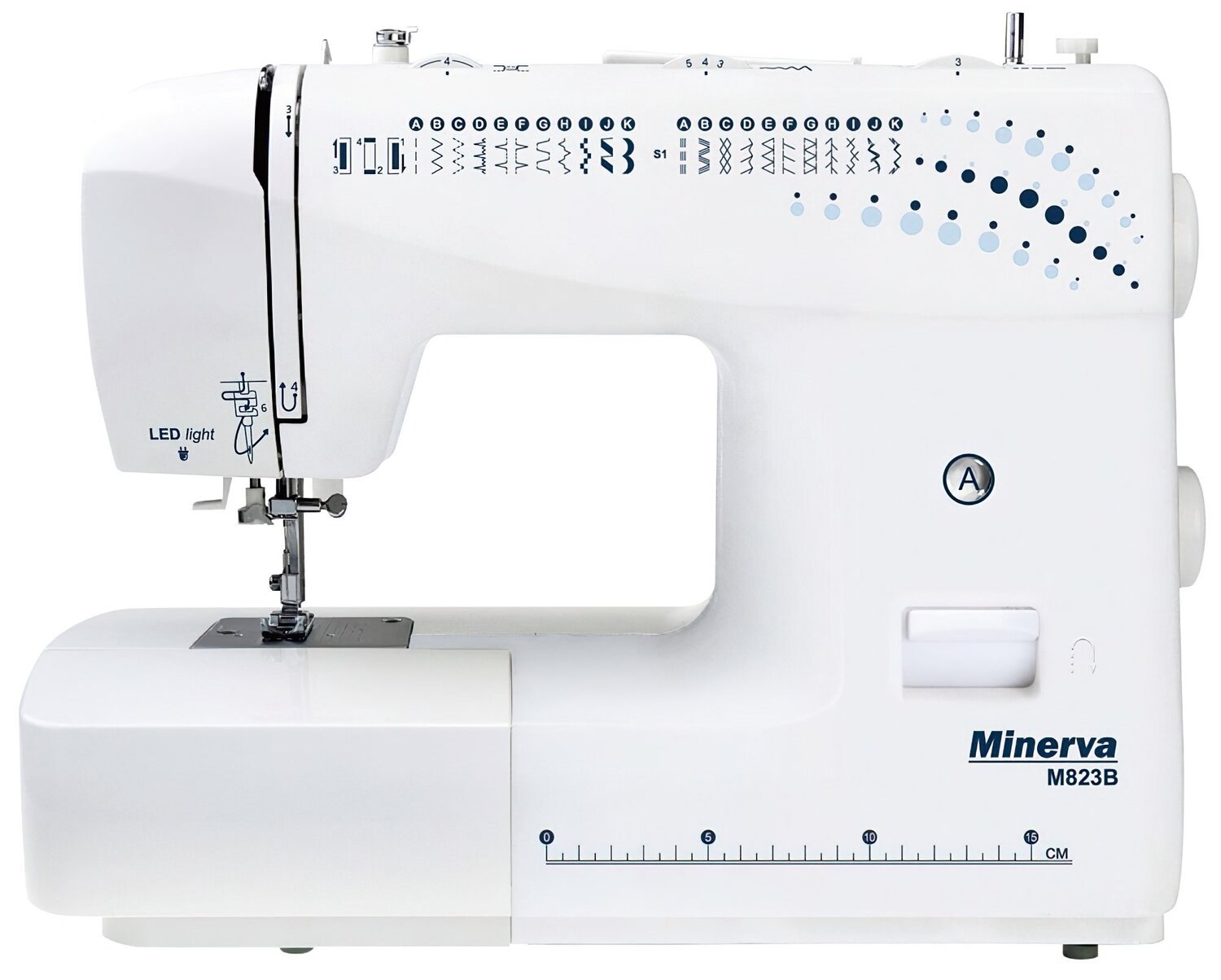 Бытовая швейная машина MINERVA M823B NEW фото 