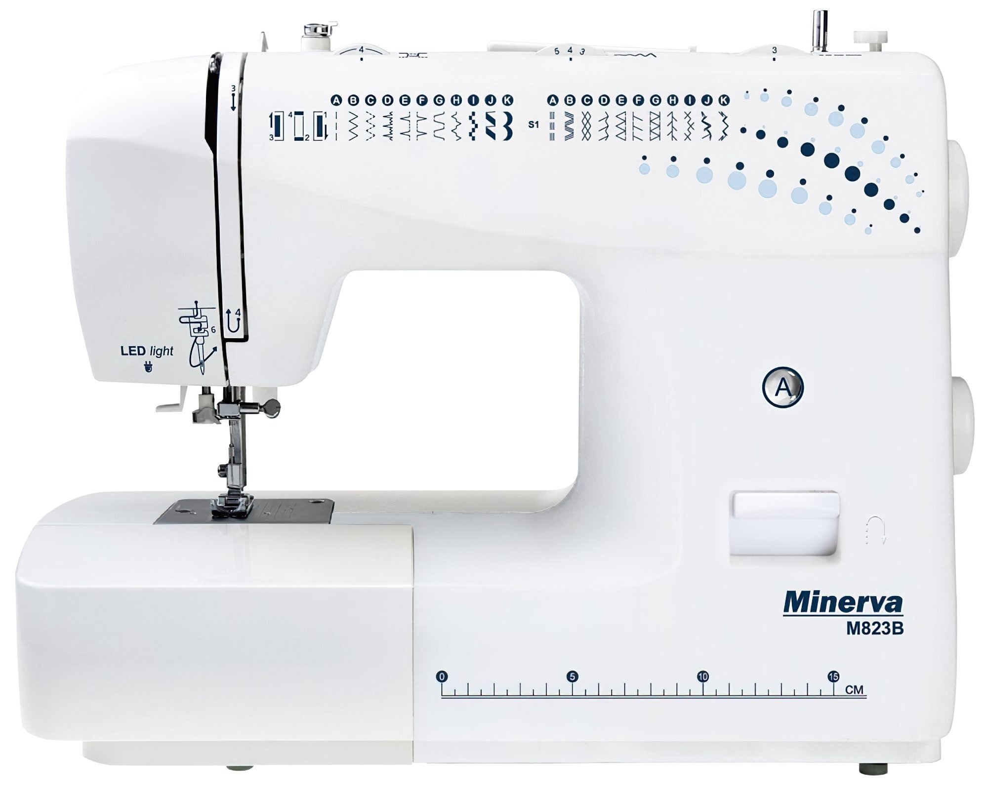 Бытовая швейная машина MINERVA M823B NEW фото 1