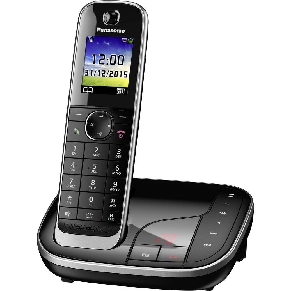 Телефон Dect Panasonic KX-TGJ320UCB Black фото 1