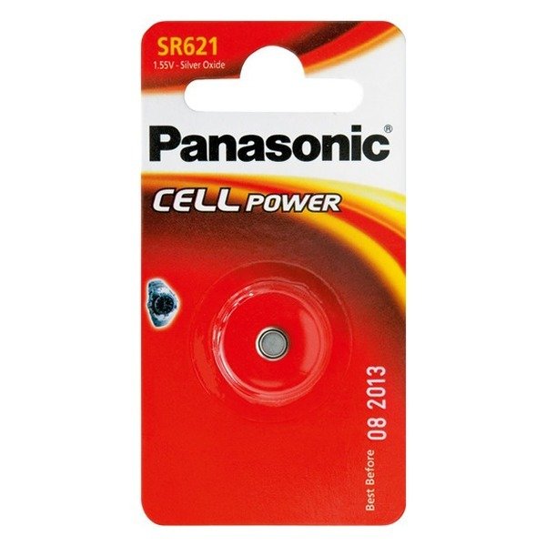 Батарейка Panasonic SR 621 BLI 1 (SR-621EL/1B)