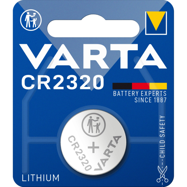 

Батарейка VARTA CR 2320 BLI 1 LITHIUM