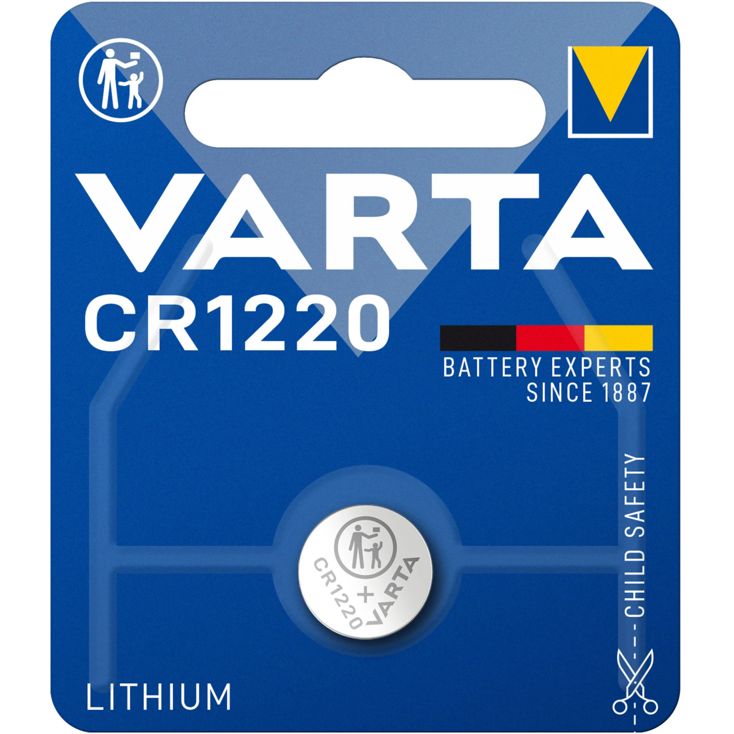  Батарейка VARTA CR 1220 BLI 1 LITHIUM фото