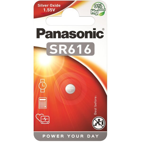 

Батарейка Panasonic SR 1616 BLI 1 (SR-616EL/1B)