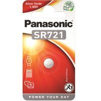 Батарейка Panasonic SR 721 BLI 1 (SR-721EL/1B)