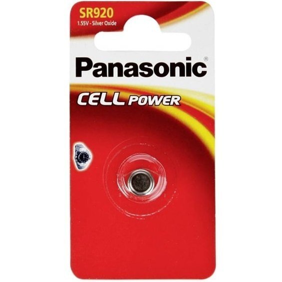 

Батарейка Panasonic SR 920 BLI 1 (SR-920EL/1B)