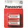 Батарейка Panasonic Red Zinc R14 BLI 2 Zink-Carbon (R14REL/2BPR)